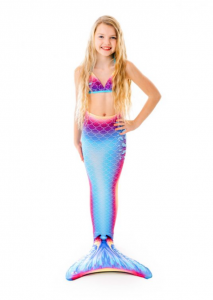 Kostým mořské panny pro mermaiding